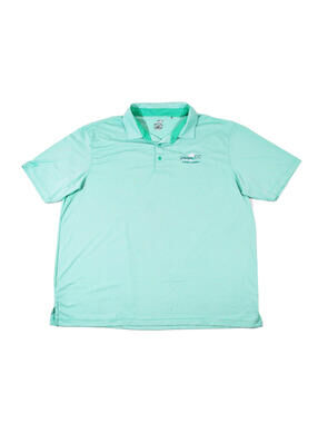 Wailua Golf Club Hawaii Country Club Stripe Blue Polo Size 2X-Large